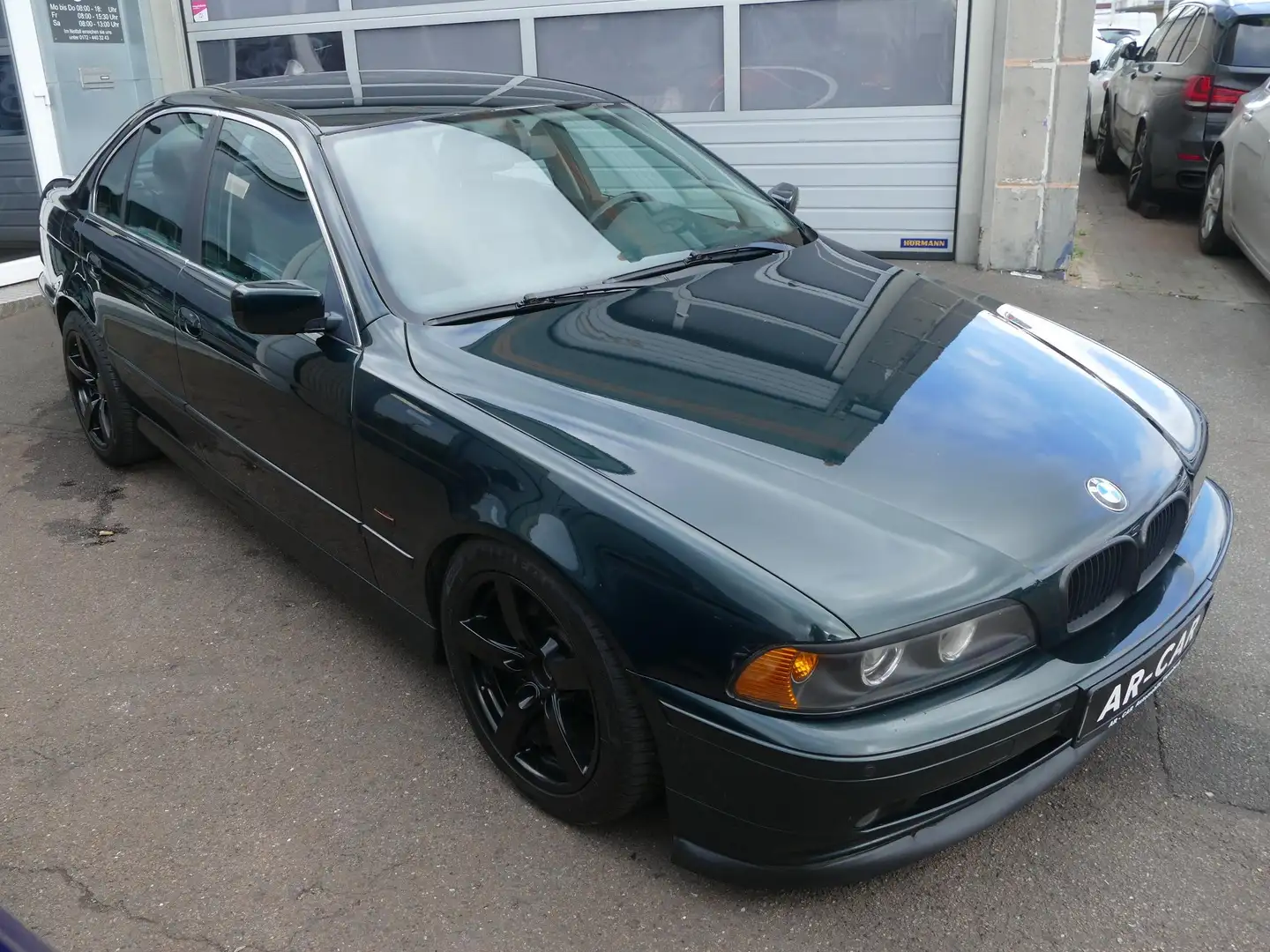 BMW 520 520i Limousine Automatik Klima Leder Einparkhilfe Grün - 2