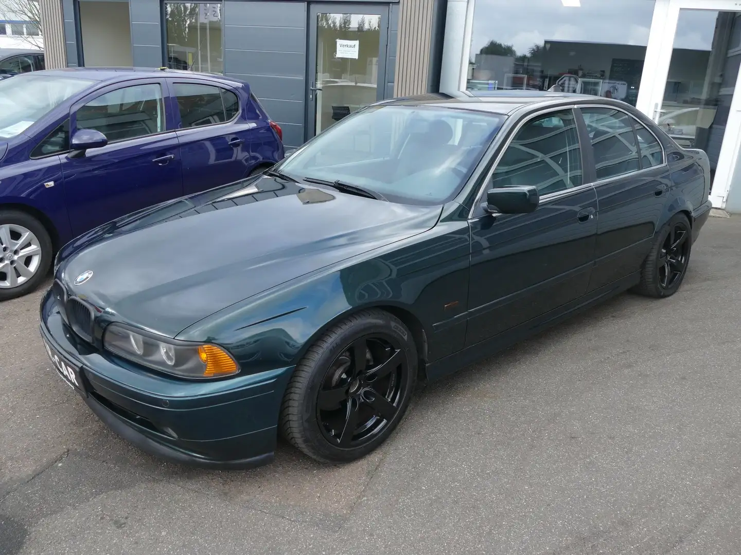 BMW 520 520i Limousine Automatik Klima Leder Einparkhilfe Grün - 1