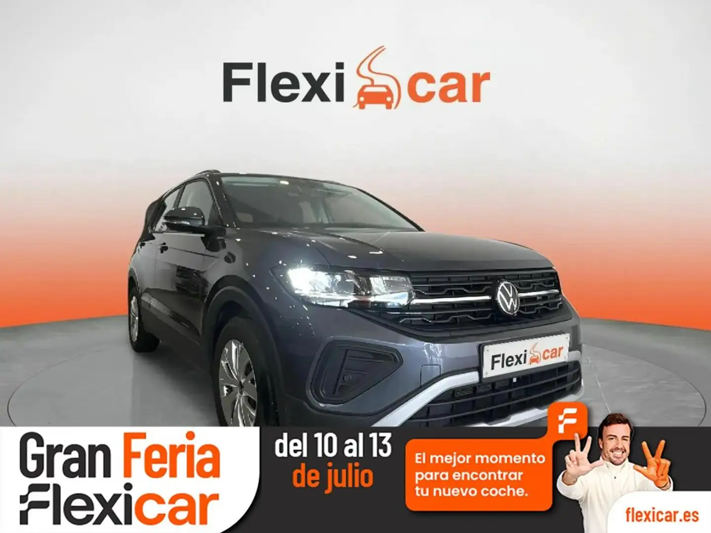 Volkswagen T-Cross 1.0 TSI 70kW Gris - 1