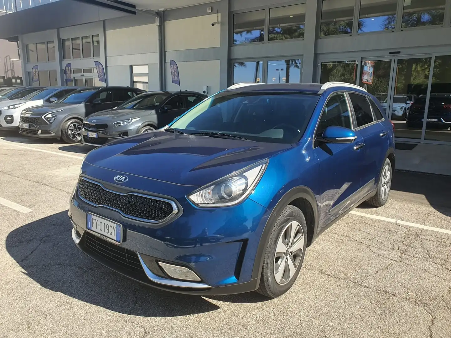 Kia Niro Niro 1.6 GDi DCT HEV Style Blau - 1