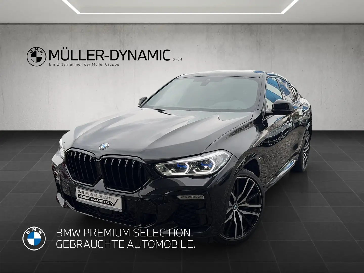 BMW X6 M50d Gestiksteuerung B&W Surround Head-Up Czarny - 1