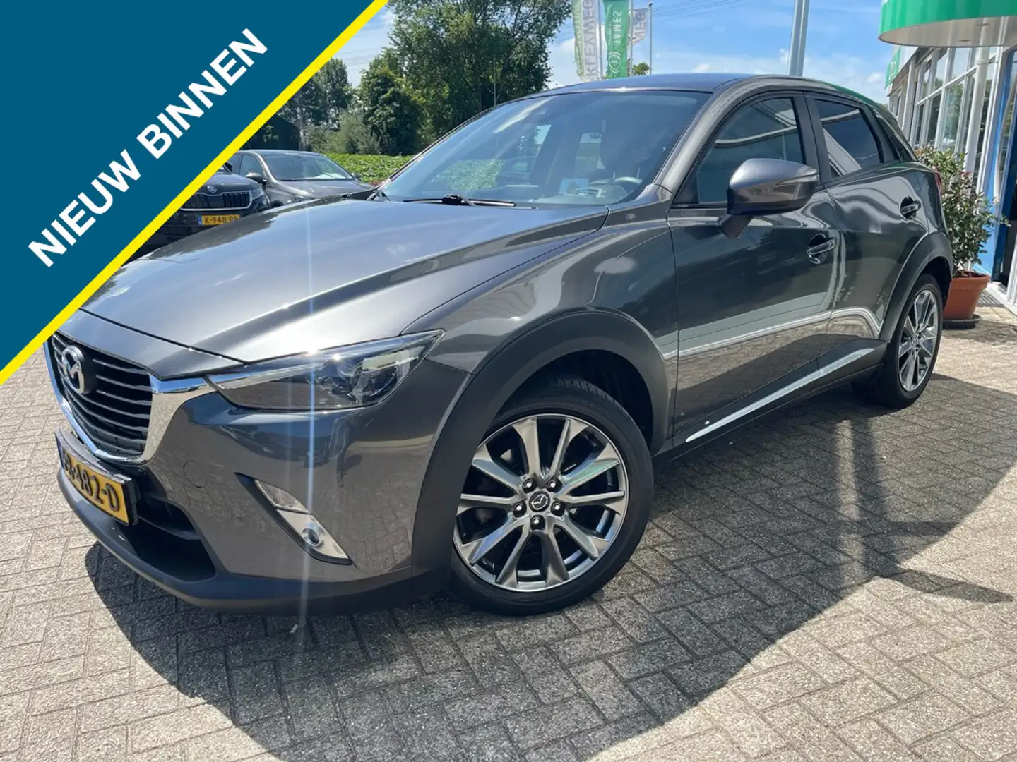 Mazda CX-3 2.0 SAG 120 GT-L, Aut, Nav, Camera, Grijs - 1