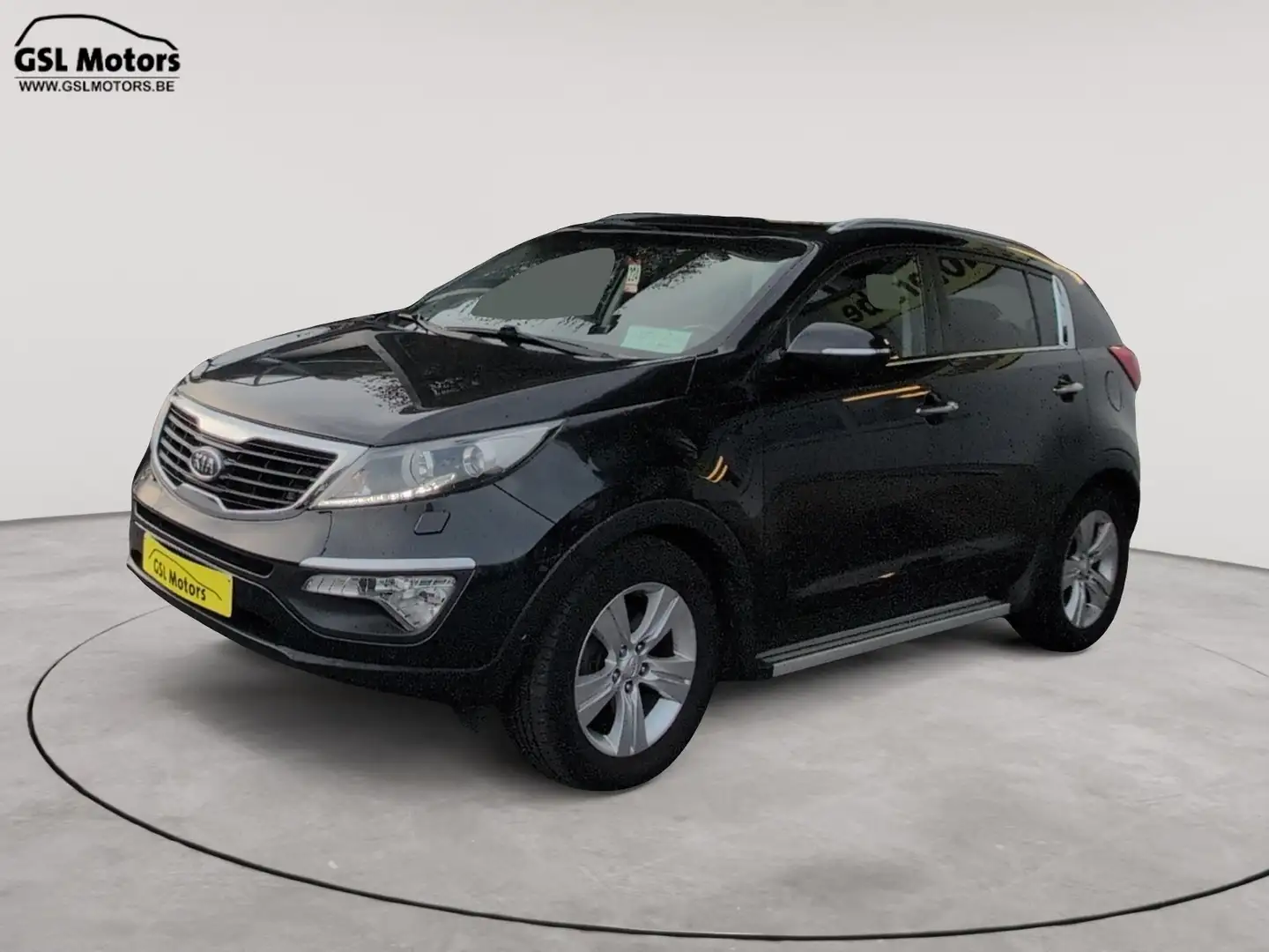 Kia Sportage 1.7 CRDi 115cv Noire 08/12 Airco GPS Bluetooth USB Noir - 1