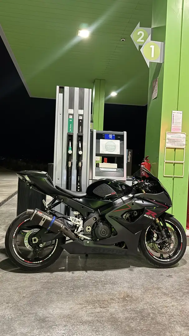 Suzuki GSX-R 1000 Linea Completa Yoshimura, Porta Matricula Corto Negro - 1