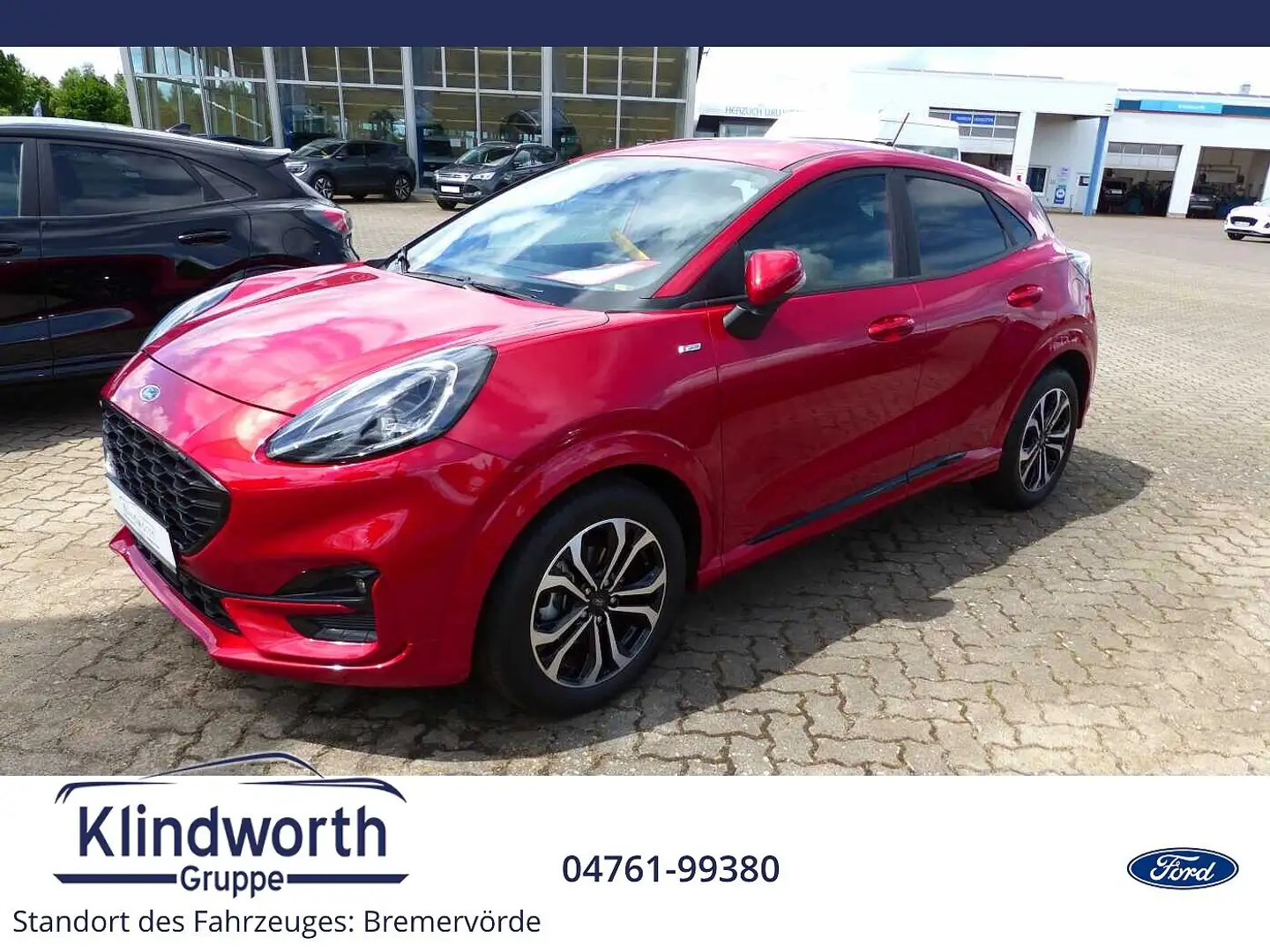 Ford Puma 1.0 EcoBoost mHEV Aut. ST-LINE Navi,LED,GJR Rojo - 1