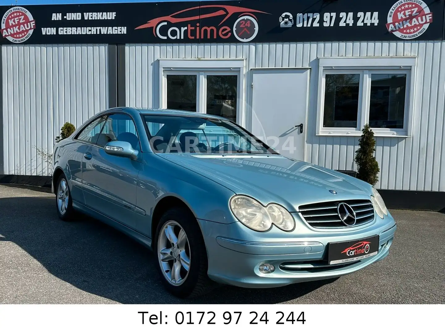 Mercedes-Benz CLK 320 Coupe *LPG GAS*AUTOMATIK*TÜV* Azul - 2