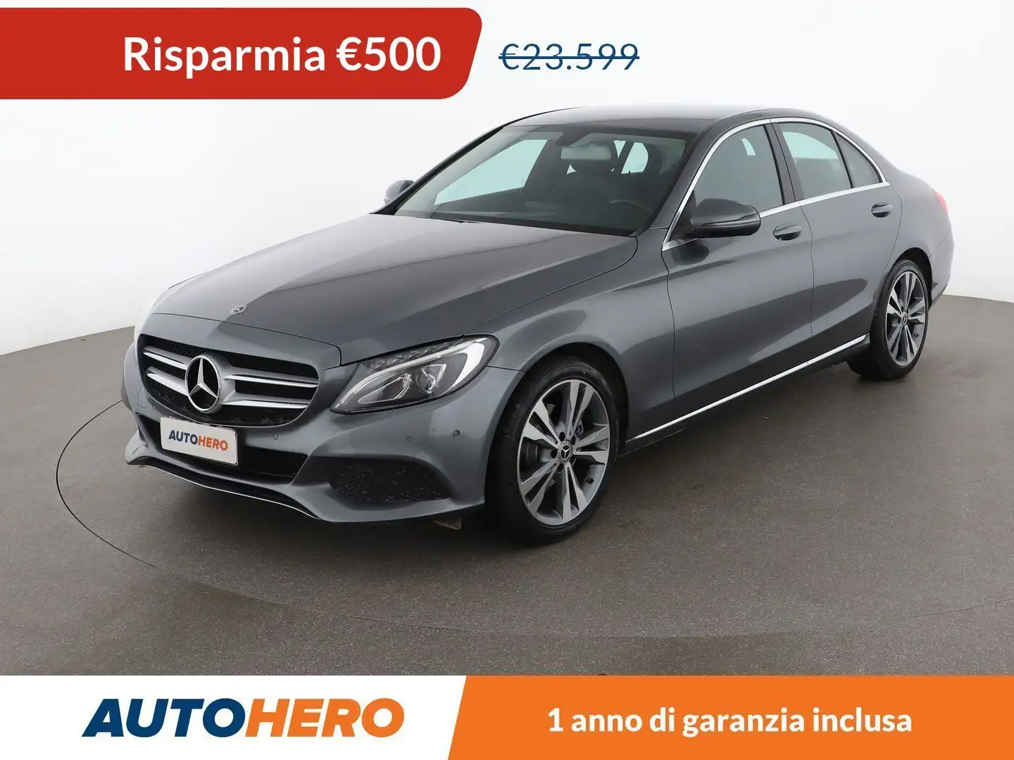 Mercedes-Benz C 220 C 220 d BlueTEC Sport Gris - 1