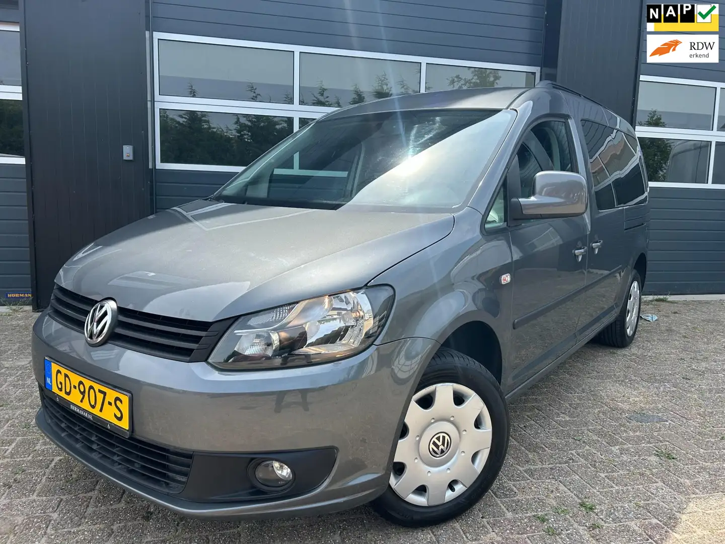 Volkswagen Caddy Maxi 1.2 TSI|Airco|Rolstoelhelling! Grijs - 1
