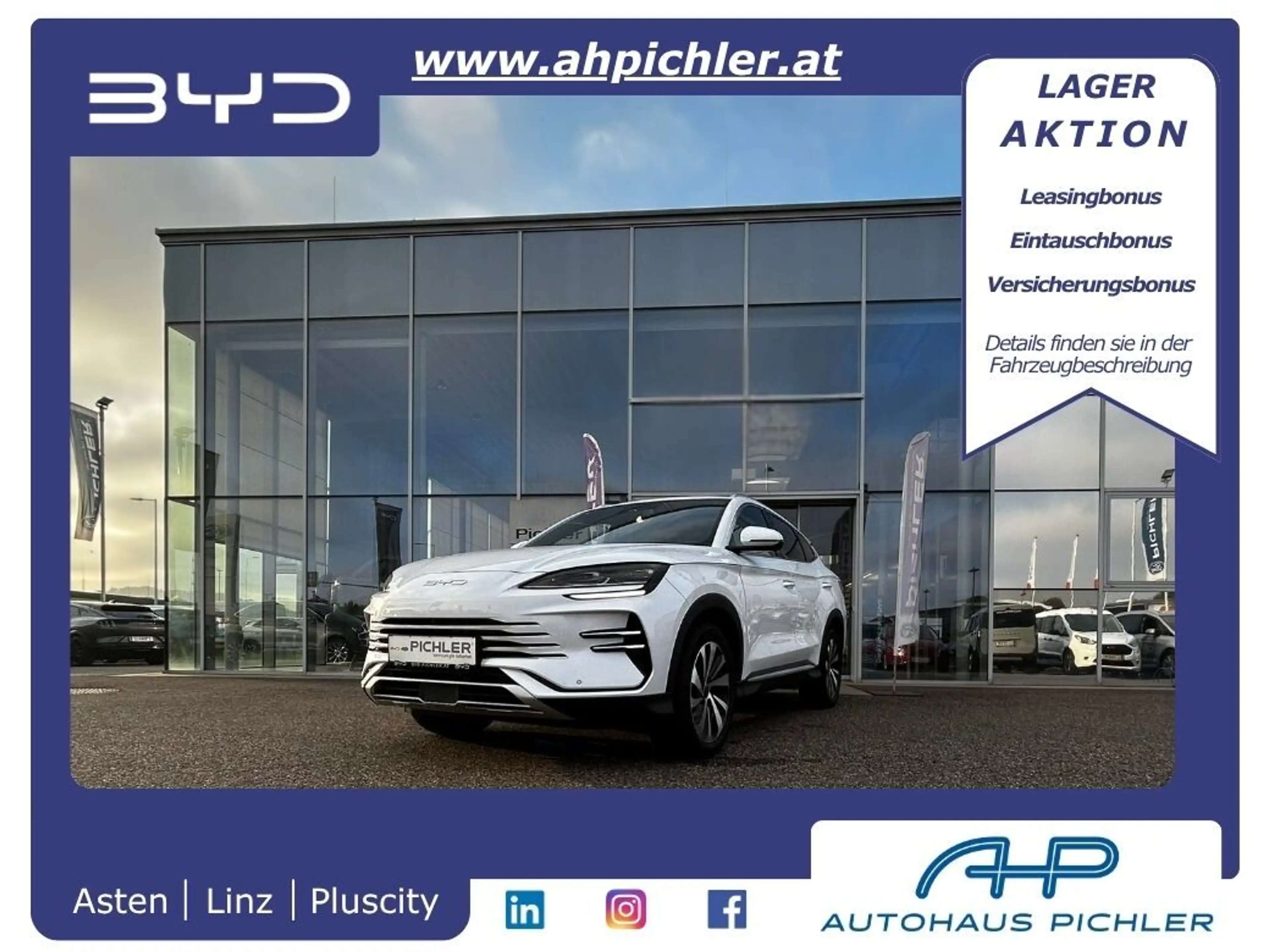 BYD Seal U DM-i PHEV 18,3kWh AWD Design LEASING AKTION