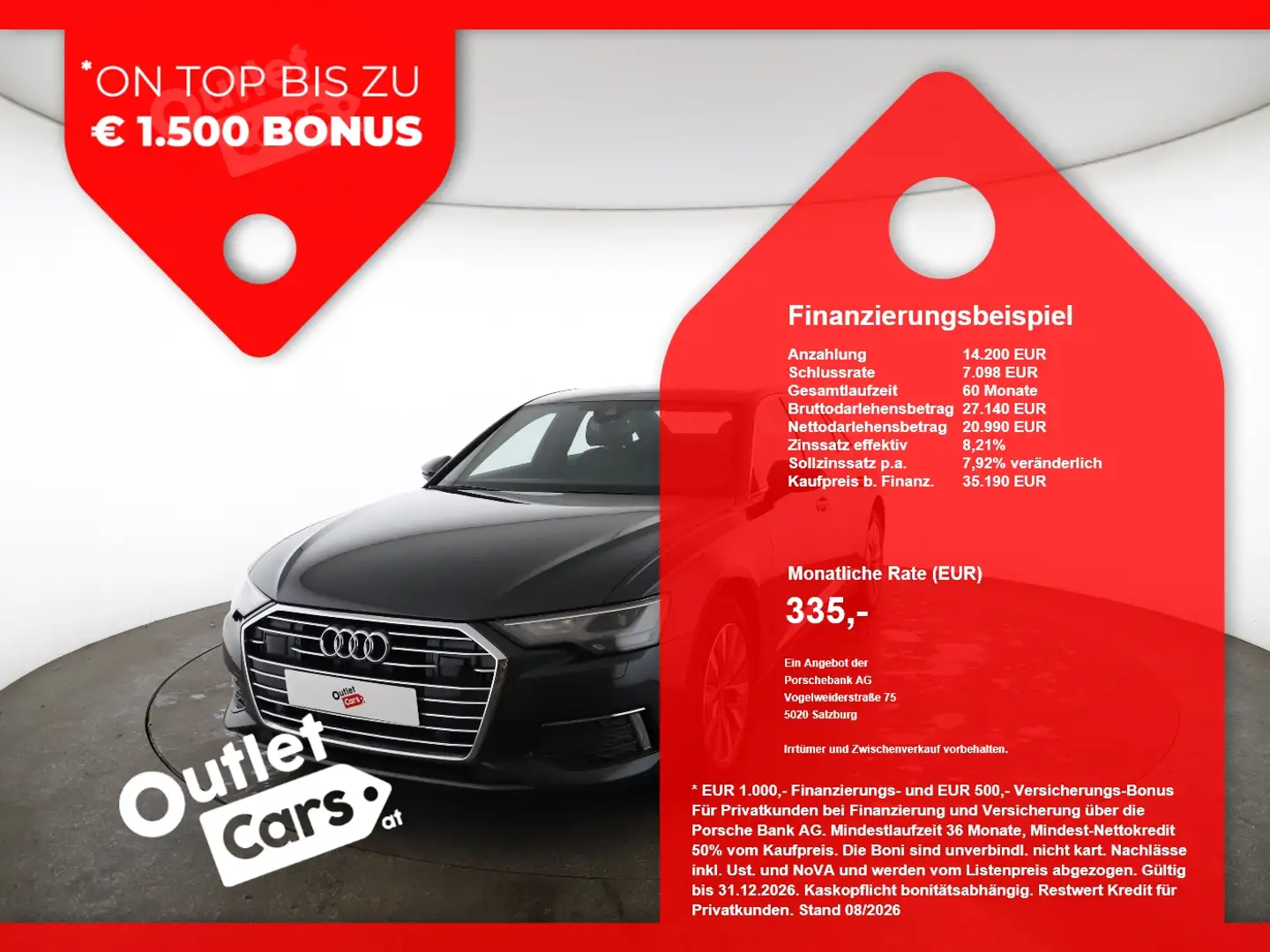 Audi A6 40 2.0 TDI design LED+LEDER+NAVI+RADAR+RFK+LM Grau - 1