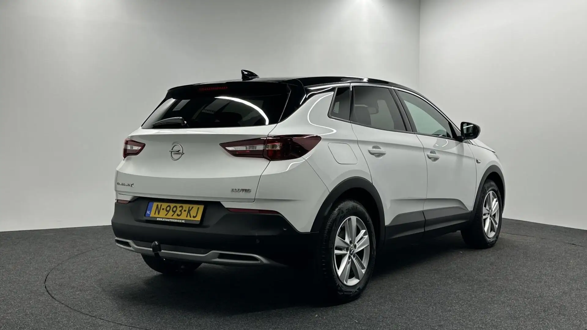 Opel Grandland X 1.2 Turbo Business Elegance CAMERA NAVI ECC CARPLA Blanc - 2