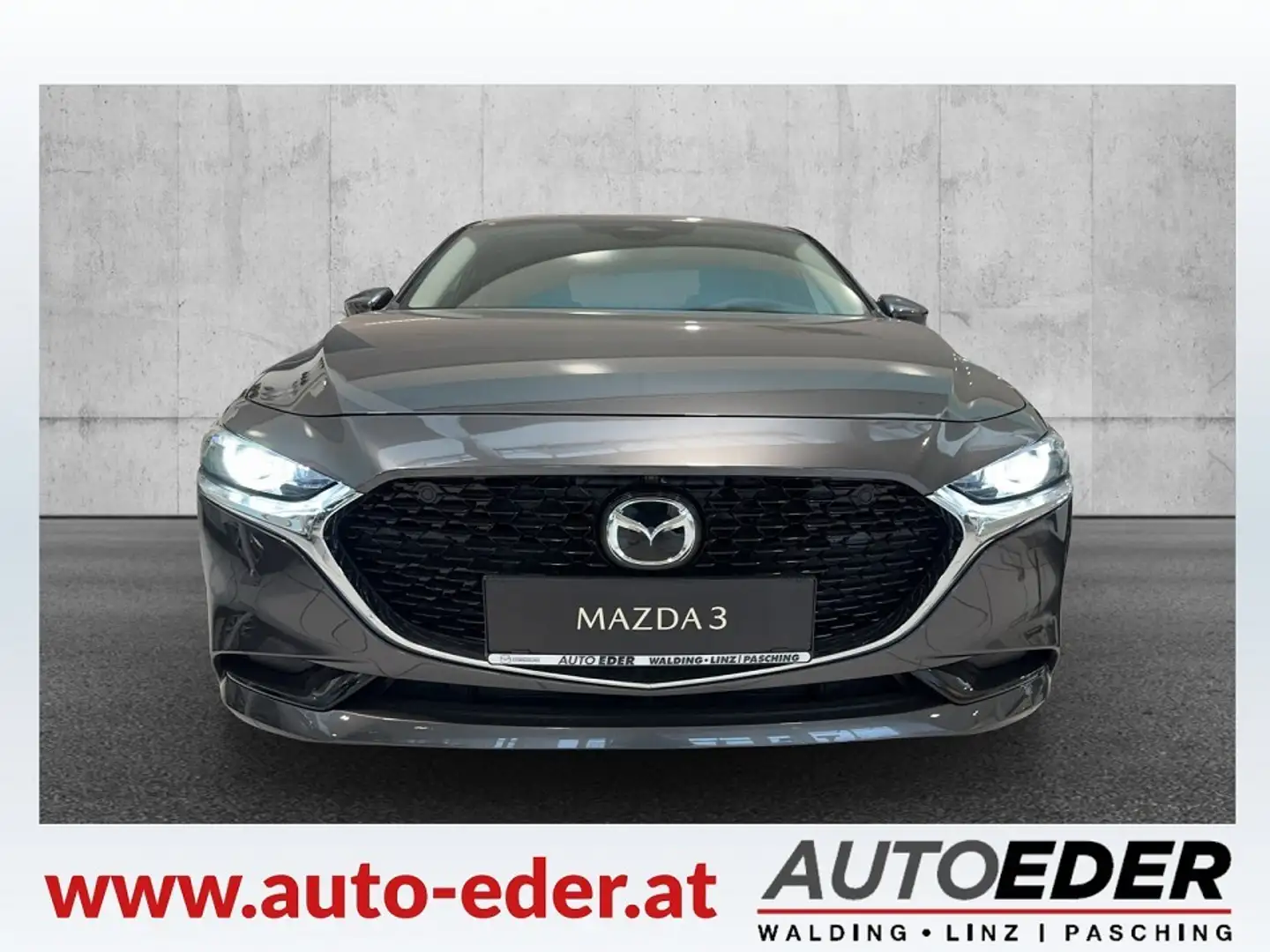 Mazda 3 Mazda3 Sedan e-Skyactiv G150 Exclusive-Line Aut. Grau - 2