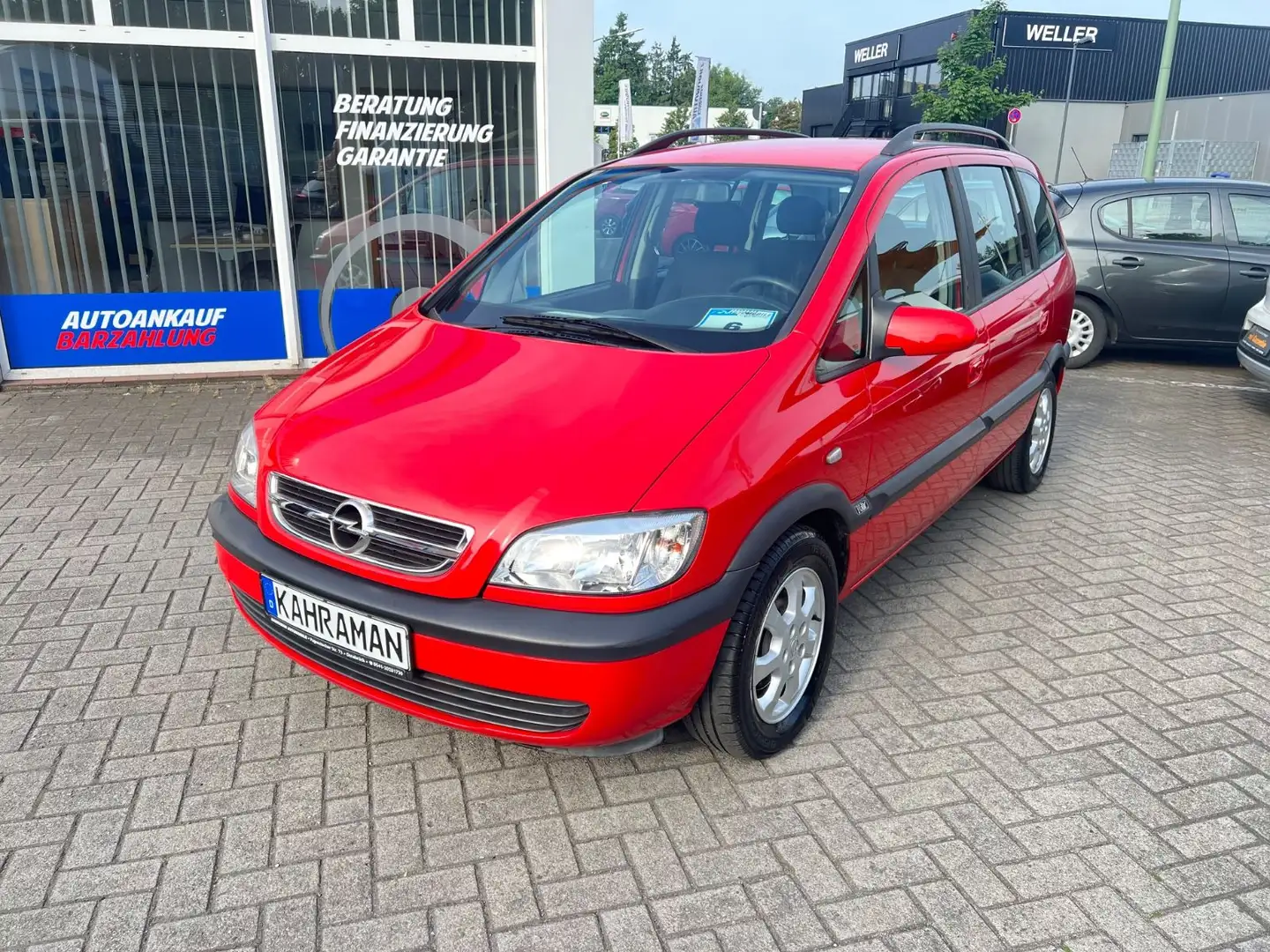 Opel Zafira A Njoy 7 Sitze / Klima Rojo - 2