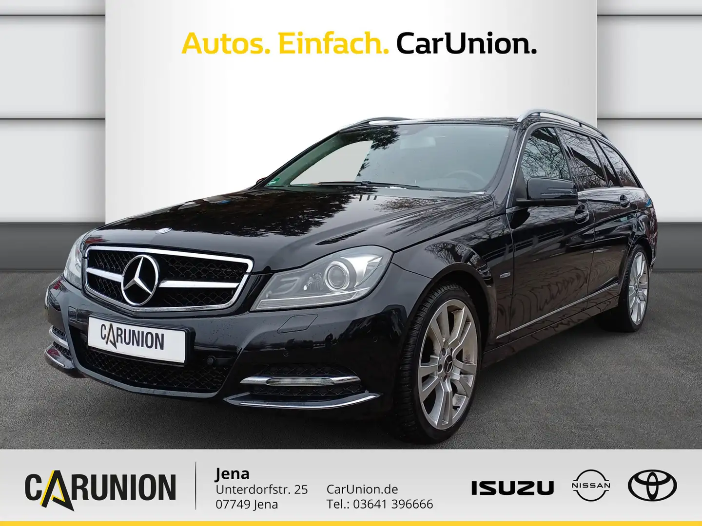 Mercedes-Benz C 220 T-Modell Automatik CDI BlueEfficiency Avantgarde Noir - 1
