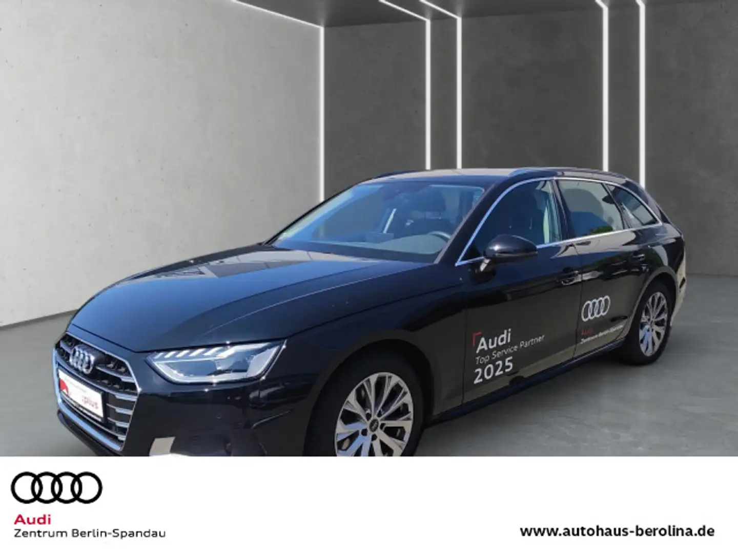 Audi A4 35 TFSI Adv. S tronic *Virt.C+*360°* Schwarz - 1
