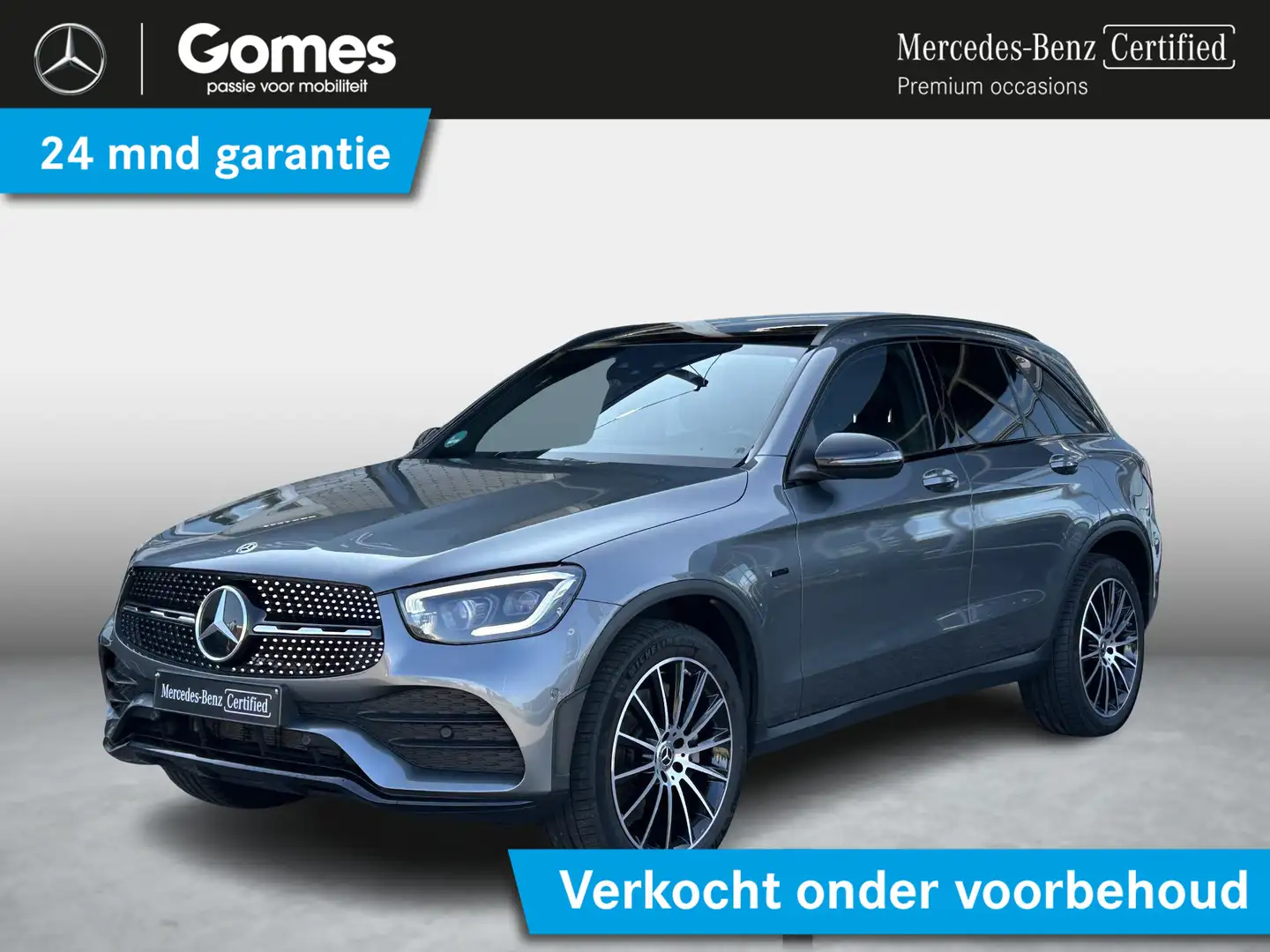 Mercedes-Benz GLC 300 300e 4MATIC AMG | Panoramadak | Distronic Gris - 1