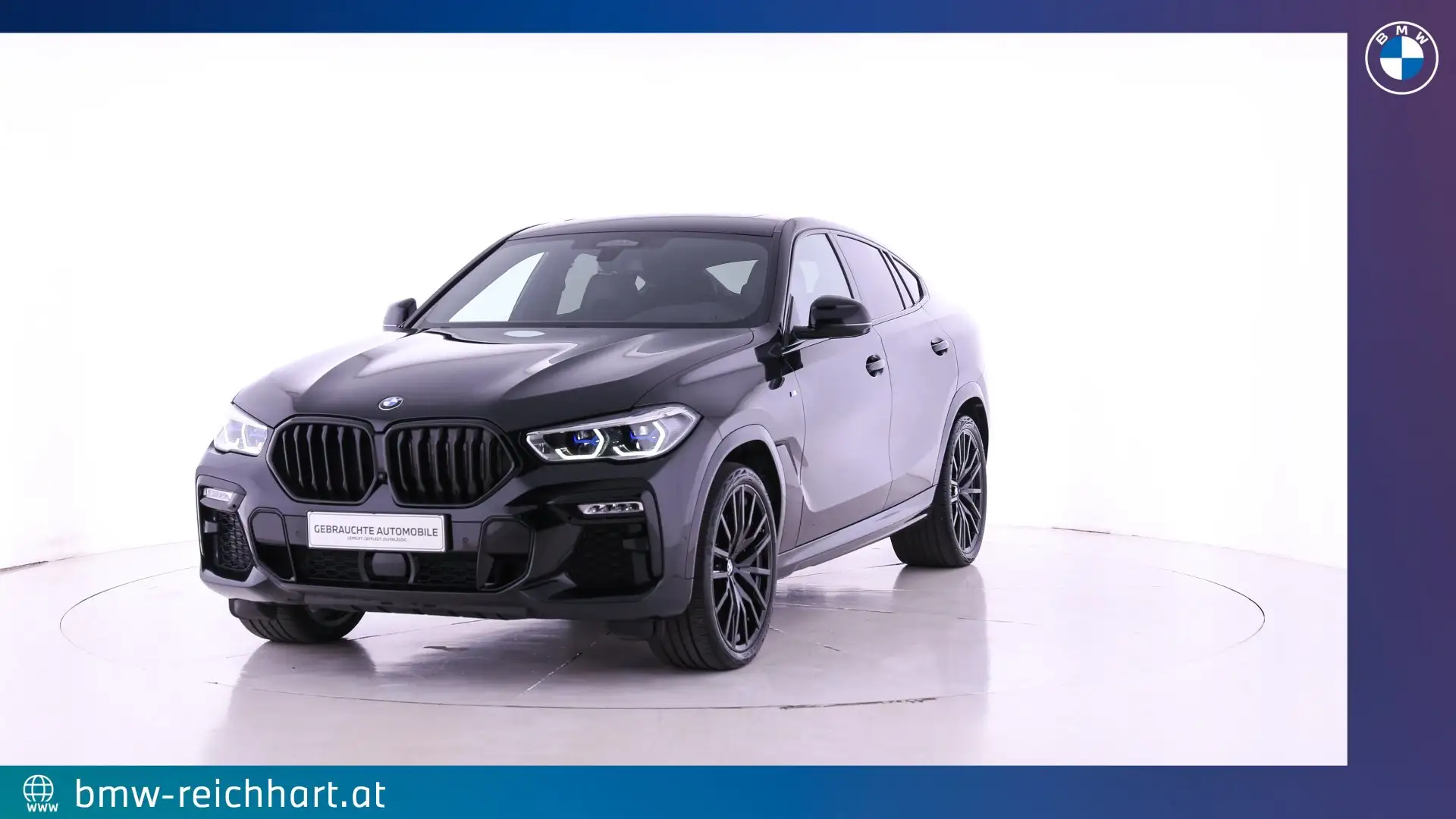 BMW X6 X6 xDrive40d Schwarz - 1