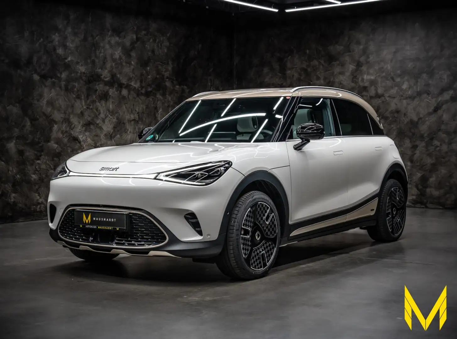 smart #1 LAUNCH EDITION #PREMIUM #4JAHREGARANTIE #MEGA Weiß - 2