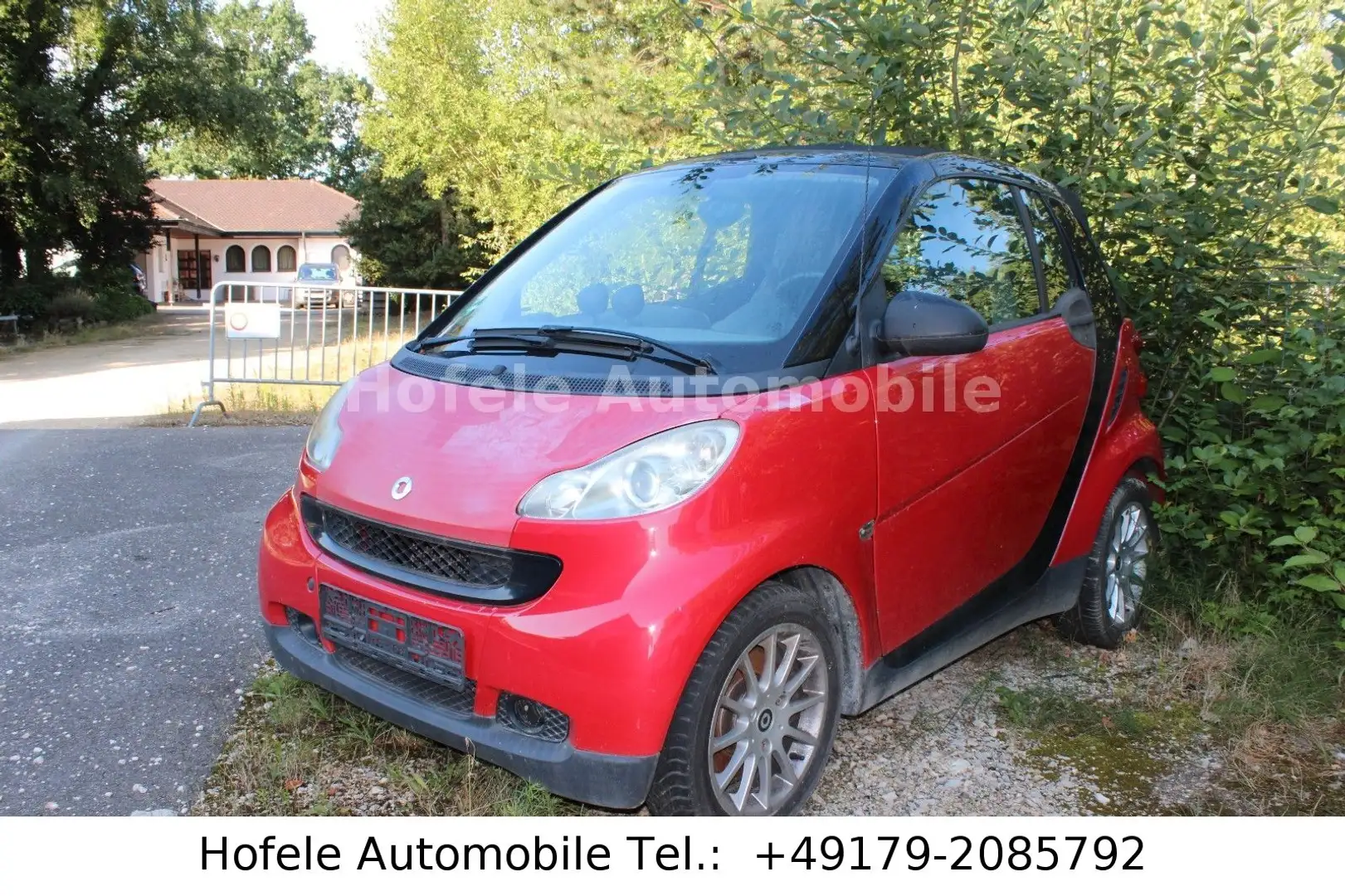 smart forTwo fortwo cabrio CDI 40kW Rot - 1