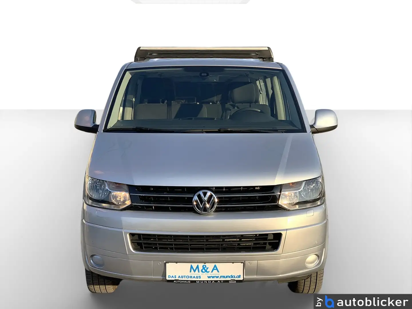 Volkswagen T5 Caravelle 2.0 TDI Comfortline lang 4Motion*9-SITZER Silber - 2
