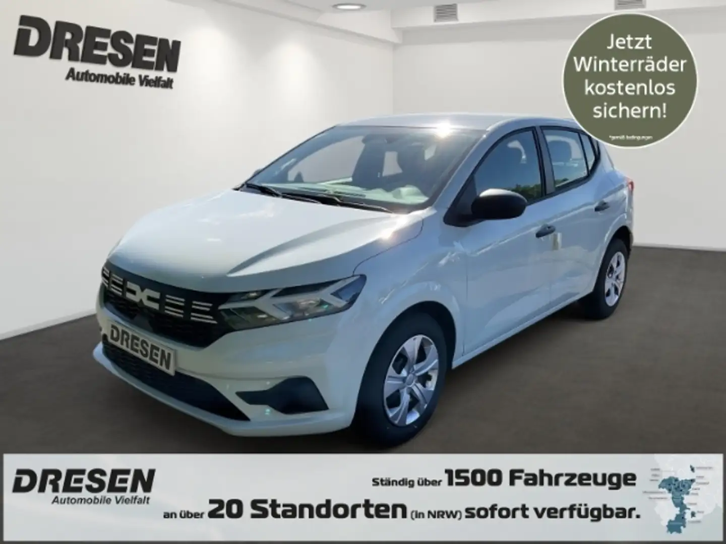 Dacia Sandero Essential TCe 90 KLIMA TEMPOMAT Wit - 1