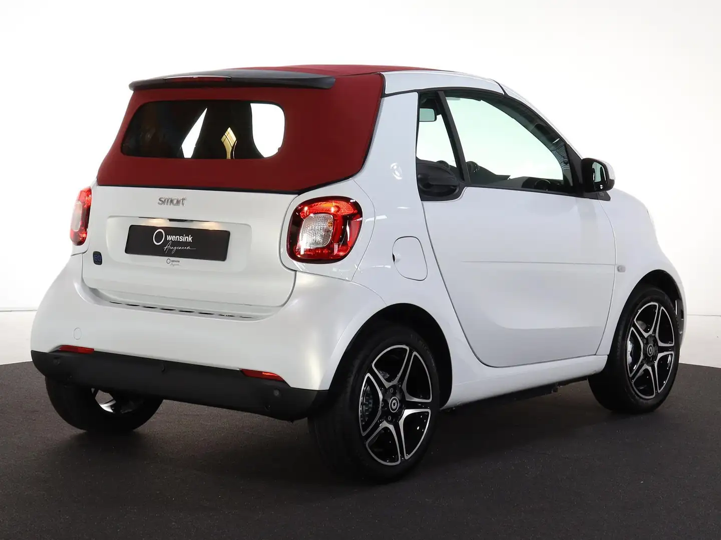 smart forTwo cabrio EQ Comfort | Winterpakket | Rood dak | Carb White - 2
