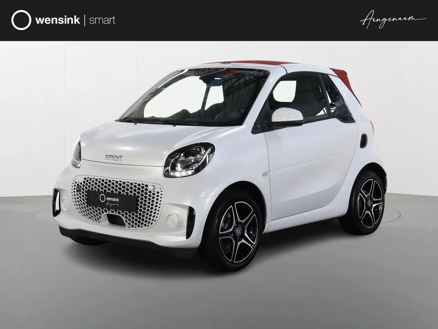 smart forTwo cabrio EQ Comfort | Winterpakket | Rood dak | Carb bijela - 1