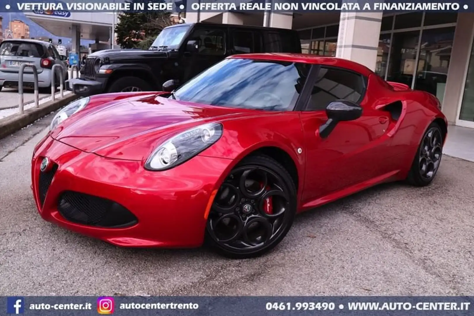 Alfa Romeo 4C Coupé 1750 TBi *RESTYLING Rouge - 2
