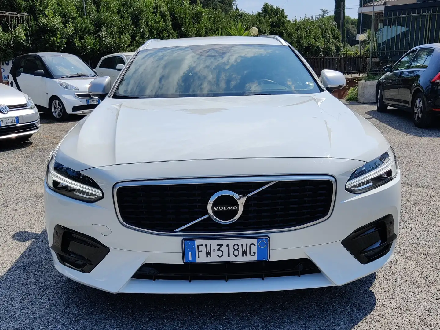 Volvo V90 V90 2.0 d3 R-design my19 N1 5 POSTI Bianco - 2