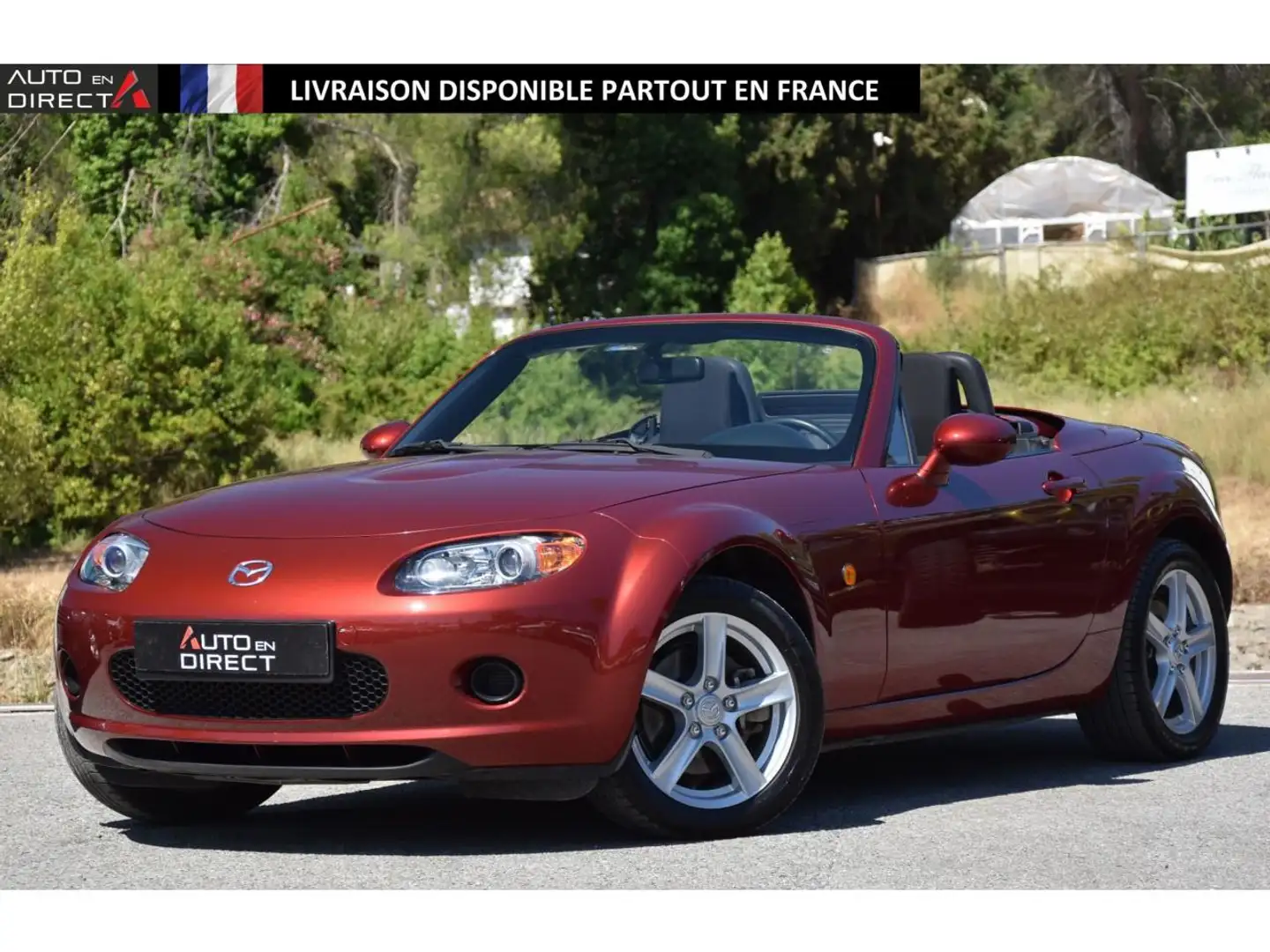 Mazda MX-5 1.8i MZR  - NC ROADSTER TOIT RIGIDE Elégance Palac Rouge - 1
