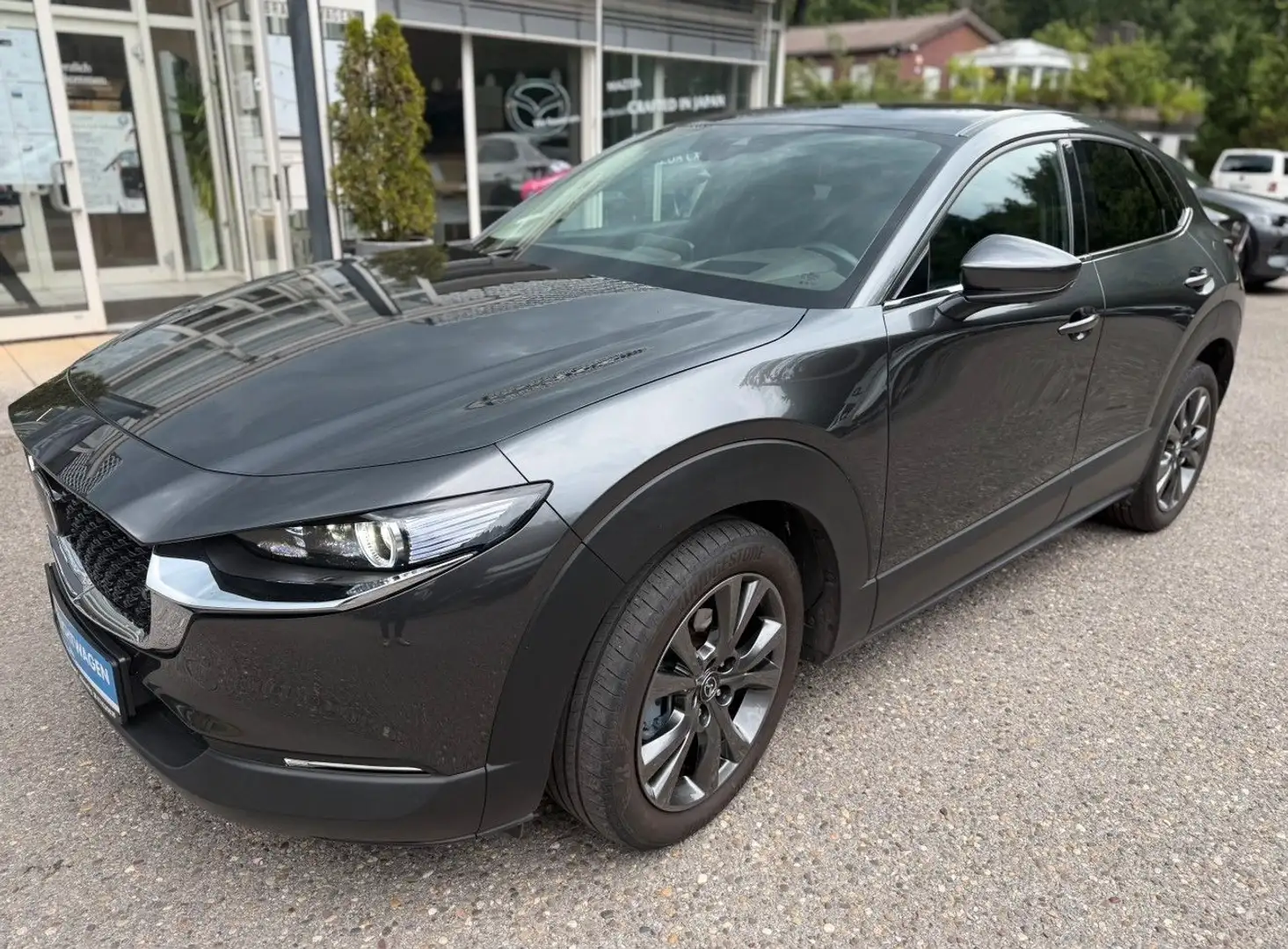 Mazda CX-30 Sele,AWD,Des.P+Pre.P.Leder-S+18-B,AHK Grau - 1