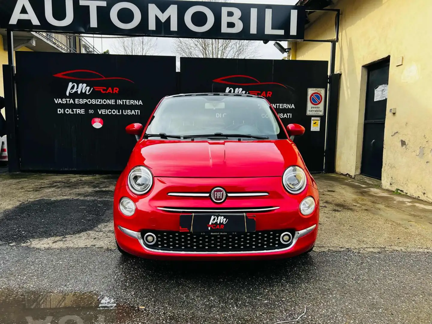 Fiat 500 1.2 Lounge Rojo - 2