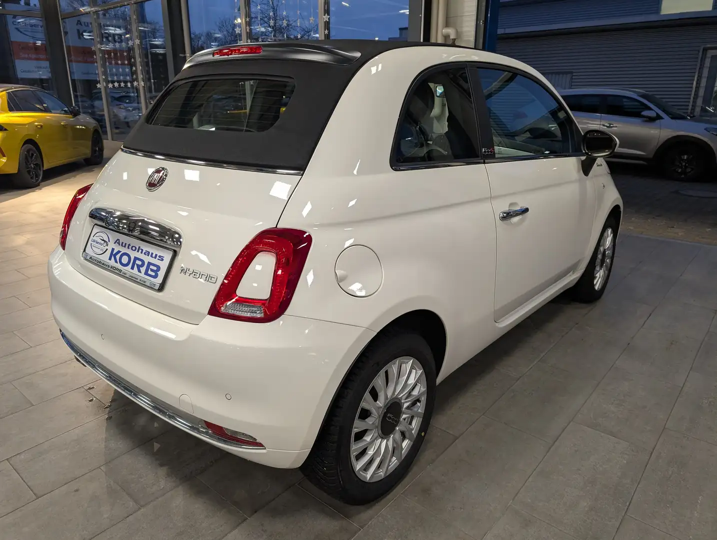 Fiat 500C 500 C 1.0 GSE N3 Hybrid Dolcevita Blanc - 2