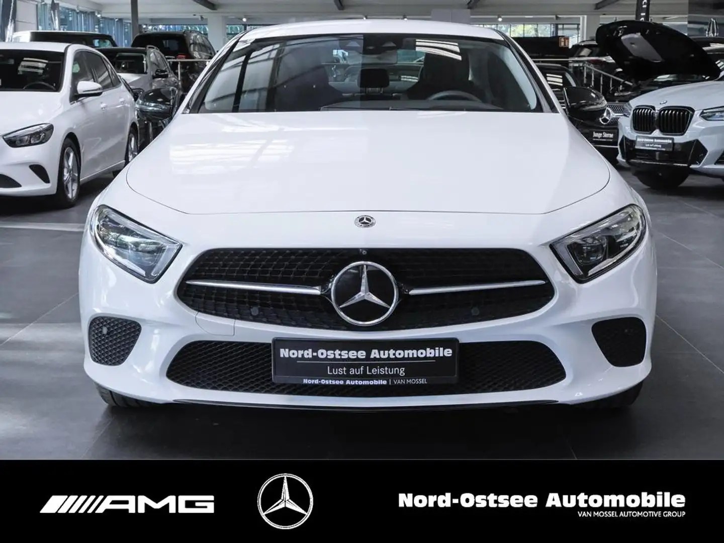 Mercedes-Benz CLS 400 d 4M KLIMA NAVI AHK 360°-KAM LED NIGHT Weiß - 2