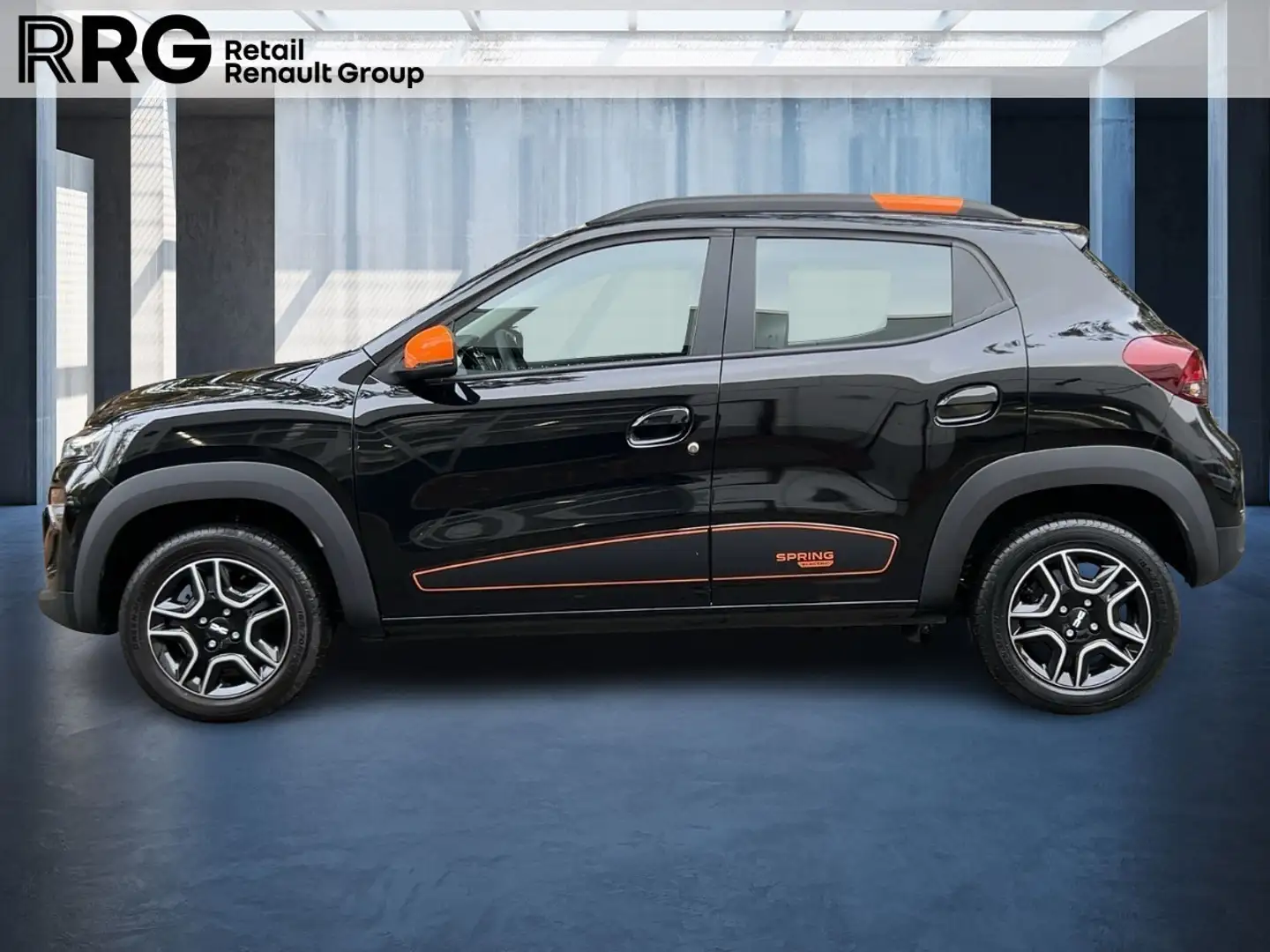 Dacia Spring Spring CCS! Rückfahrkamera PDC KLIMA ABS ESP ZV Noir - 2