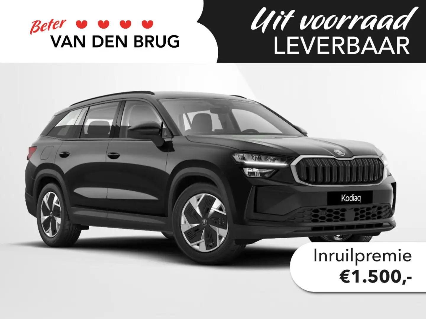 Skoda Kodiaq Business Edition 1.5 TSI PHEV | Trekhaak wegklapba Zwart - 1