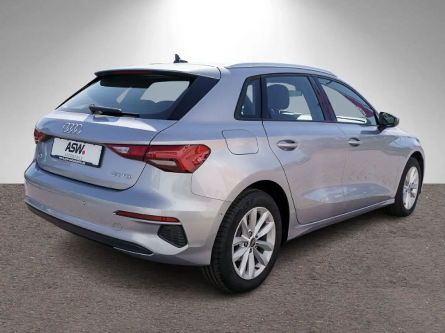 Audi A3 30 TDI Stronic LED Navi PDC SHZ AHK Silber - 2