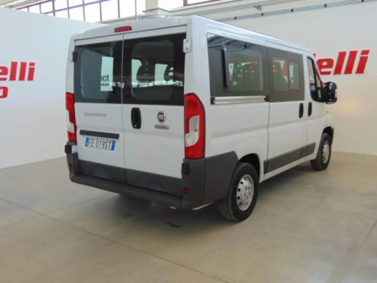 Fiat Ducato 30 CH1 2.3 MULTIJET 16V 150CV 6M E6 9 POSTI. Blanc - 2