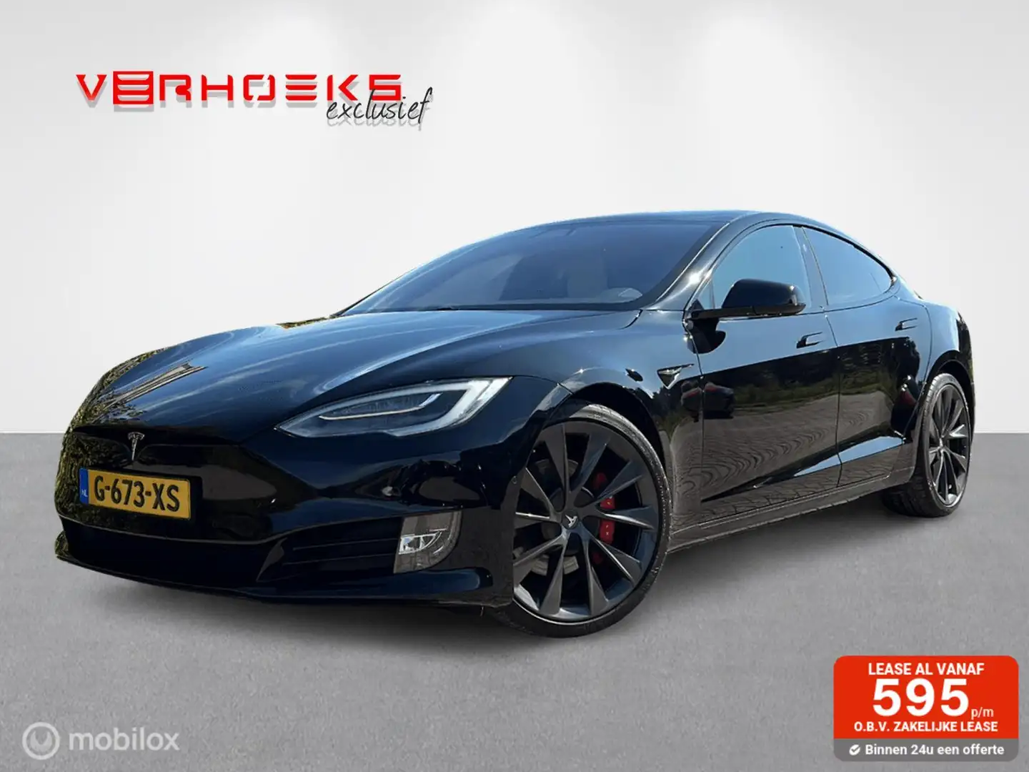 Tesla Model S Performance Ludicrous Black Edition Negro - 1