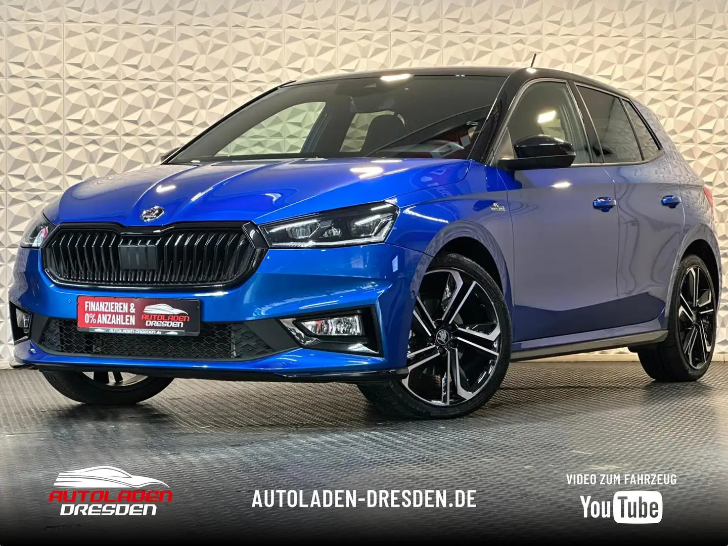 Skoda Fabia 1.5TSI MONTE CARLO* LED#SHZ#LH#FH#KEYLESS Blau - 1