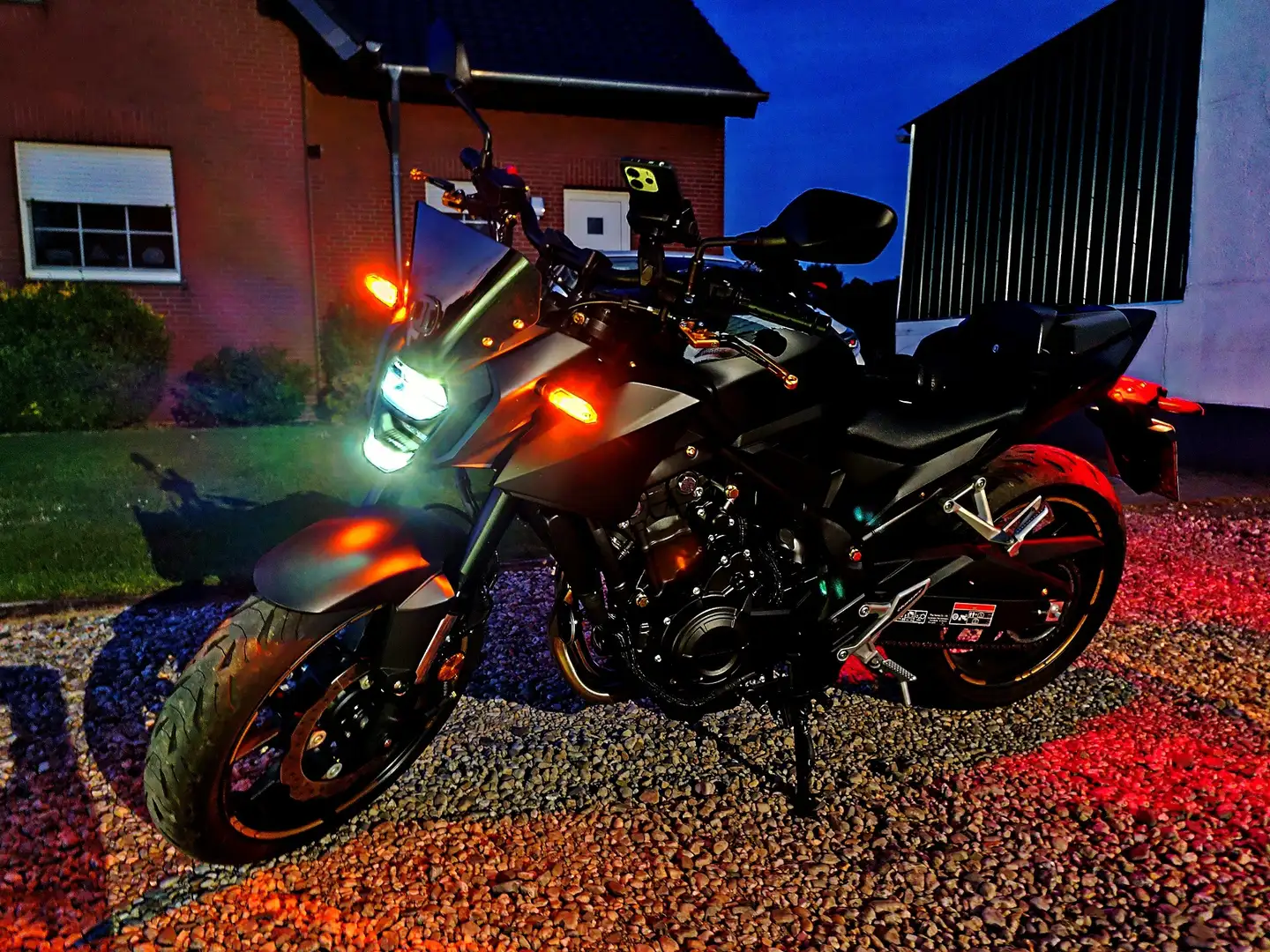 Honda CB 500 Hornet PC71 Special Style A2 Negro - 1