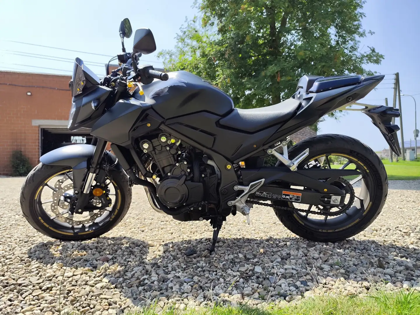 Honda CB 500 Hornet PC71 Special Style A2 Negro - 2