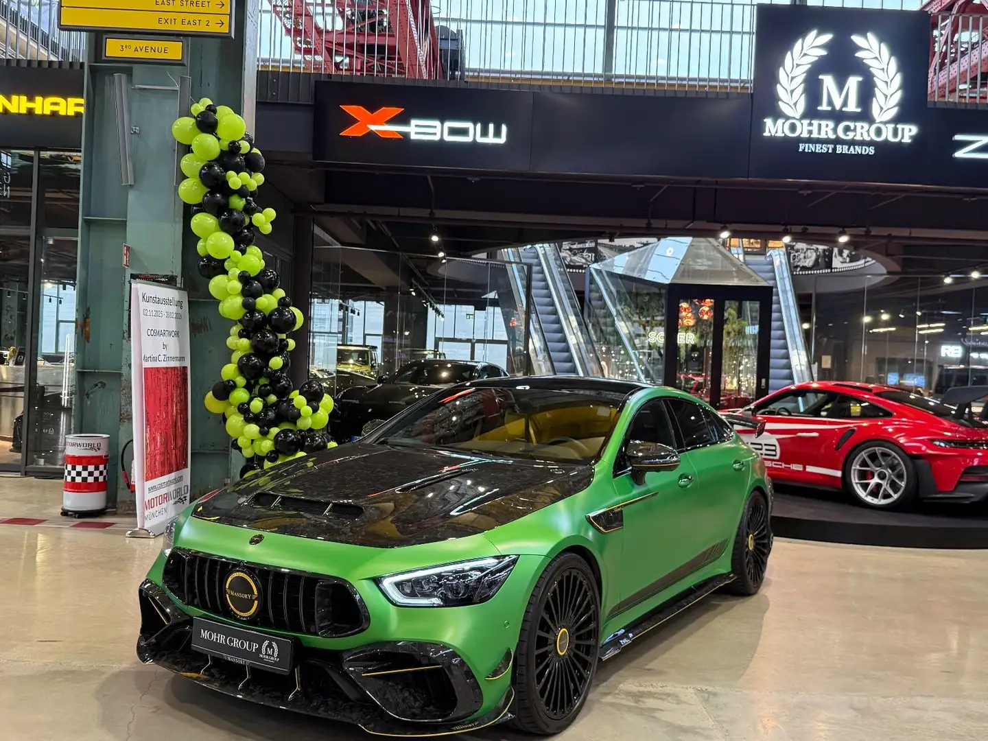 Mercedes-Benz AMG GT MANSORY 63 S E Performance Grün - 1