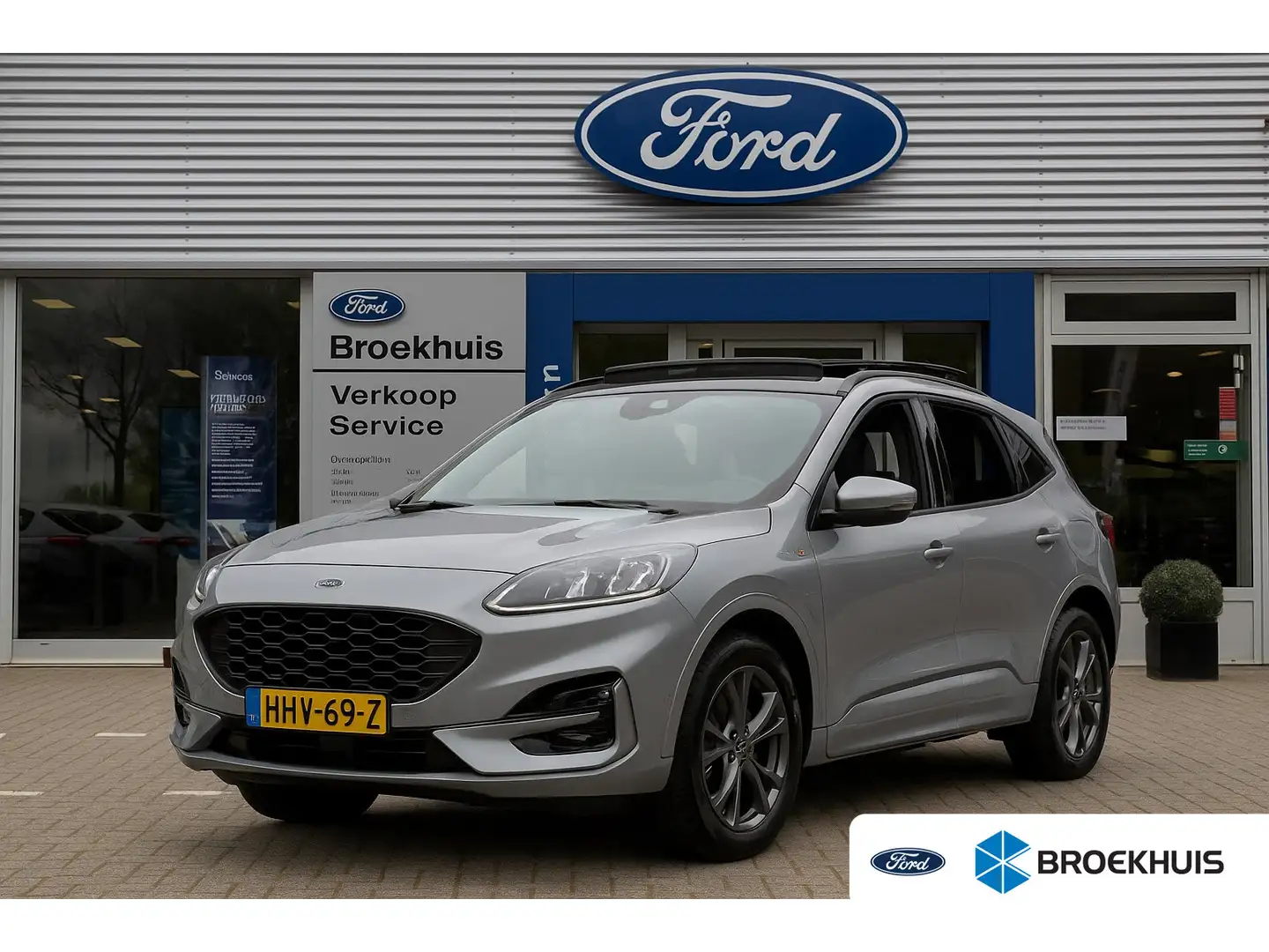 Ford Kuga 2.5 PHEV ST-LINE | PANODAK | AFN. TREKHAAK | CAMER Grau - 1