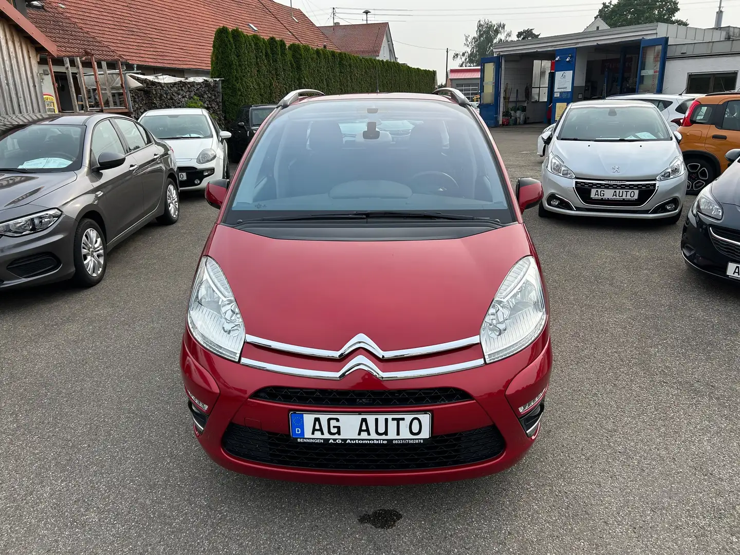 Citroen Grand C4 Picasso +Garantie 7-Sitzer Tempo. AHK TÜV+Service NEU Rouge - 2