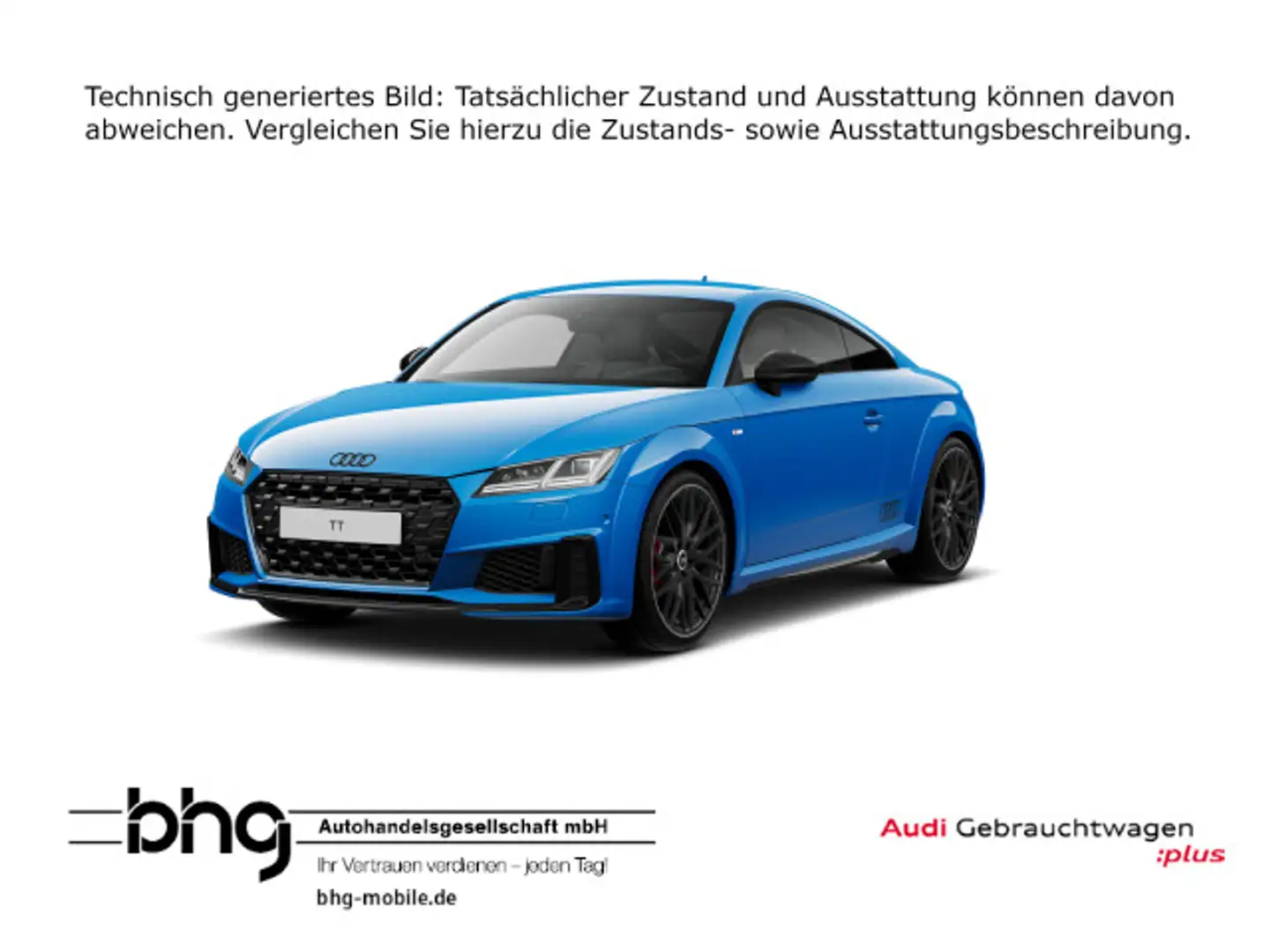 Audi TT TT Coupe 40 TFSI S tronic *NAVI Plus*LEDER*MATRI Blau - 1