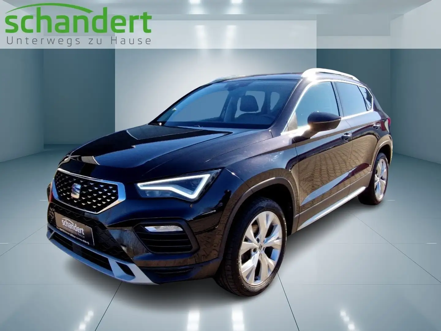 SEAT Ateca 1.5 TSI Xperience DSG LED Navi AHK Klimaautomati Schwarz - 1