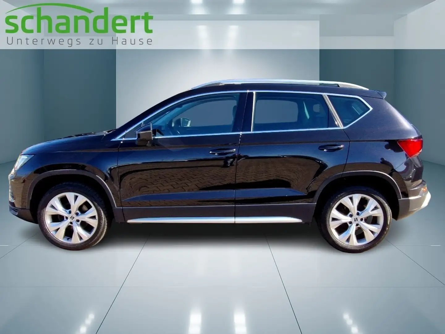 SEAT Ateca 1.5 TSI Xperience DSG LED Navi AHK Klimaautomati Schwarz - 2
