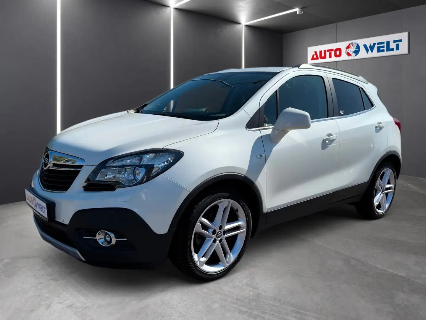 Opel Mokka 1.4 Turbo Autom. Navi Sitz-Lenkhzg Xenon Weiß - 1