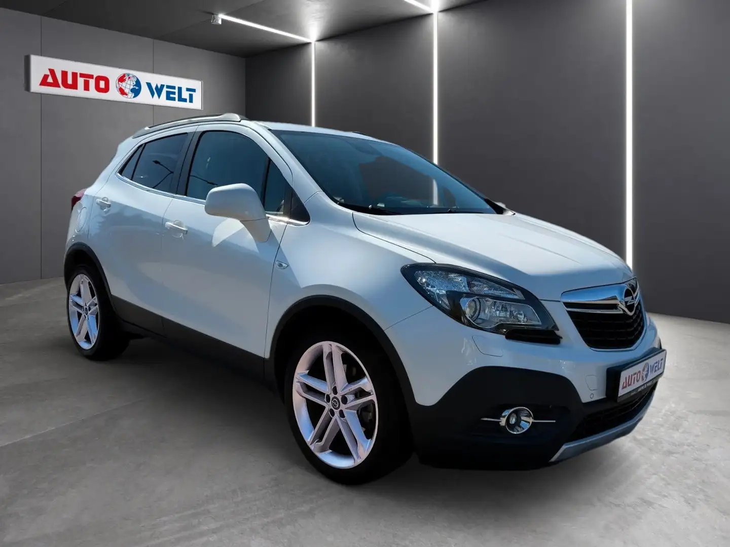Opel Mokka 1.4 Turbo Autom. Navi Sitz-Lenkhzg Xenon Weiß - 2